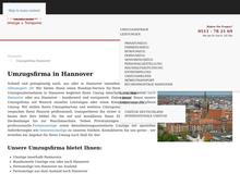 Umzugsfirma in Hannover
