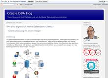 Oracle DBA Blog