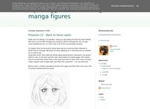 My struggle with drawing manga figures