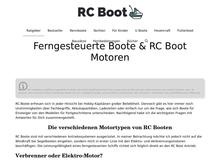 RC-Boot.org – Blog über ferngesteuerte Modellbau Boote