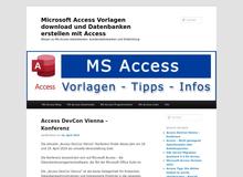 Access Vorlagen und Datenbanken