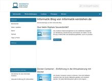 Informatik Blog | Informatik-verstehen.de