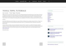 tiny-tool.de -Tools, Tipps, Tutorials
