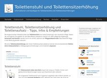 Toilettenstuhl-kaufen.de – Tipps, Empfehlungen und Angebote