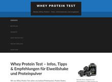 Whey Protein Test – Infos, Tipps & Empfehlungen für Whey Protein und Proteinpulver