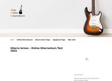 Beste Online Gitarrenkurse