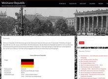 Weimarer Republik – Die erste Demokratie auf deutschem Boden.