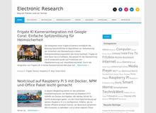 Electronic Research