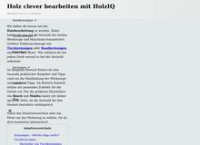 HolzIQ -Holz clever bearbeiten