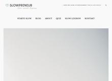 SLOWPRENEUR – Open-minded Business