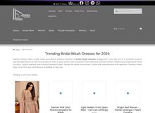 Trending Bridal Nikah Dresses