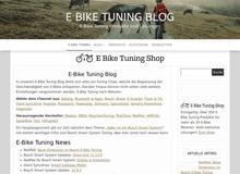 E Bike Tuning Blog